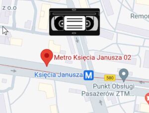 Przegrywanie kaset VHS Punkt Metro Księcia Janusza
