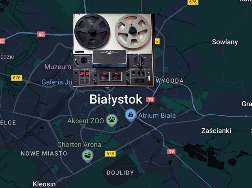 Przegrywanie szpul audio Białystok