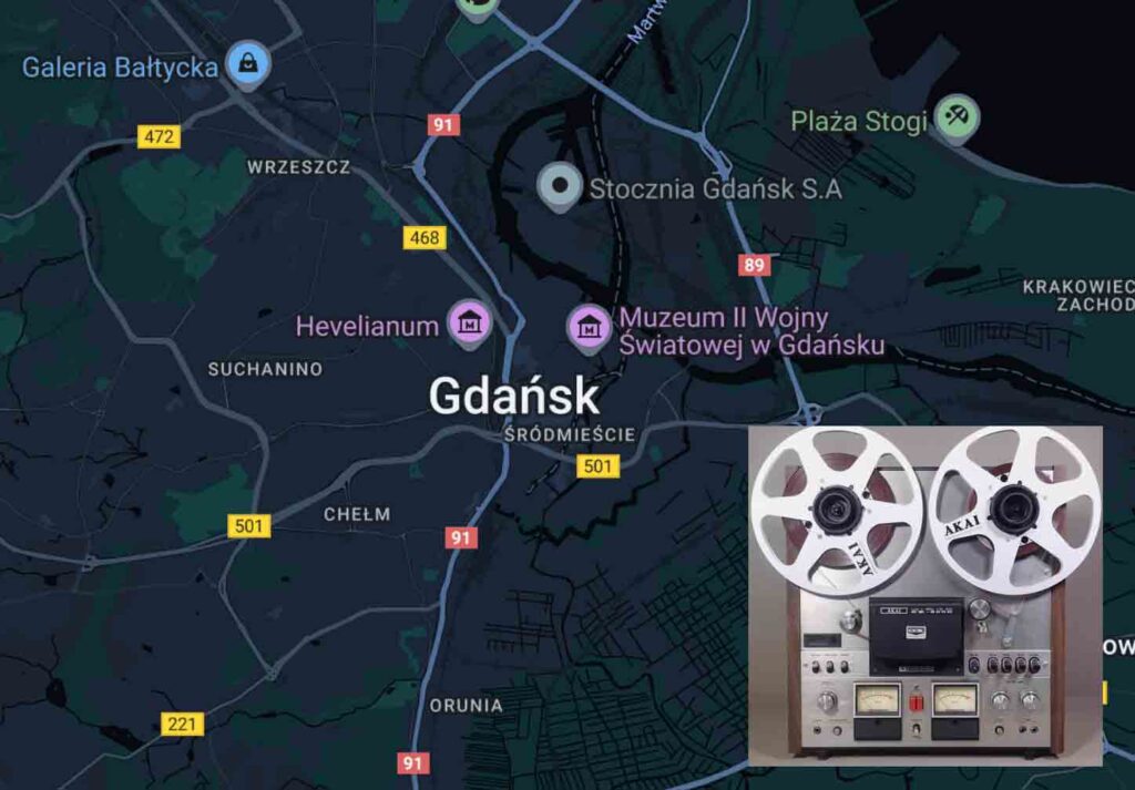 Przegrywanie szpul audio Gdańsk