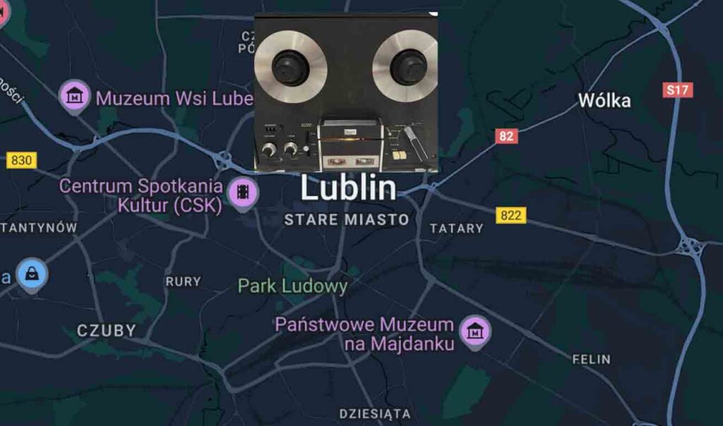 Przegrywanie szpul audio Lublin