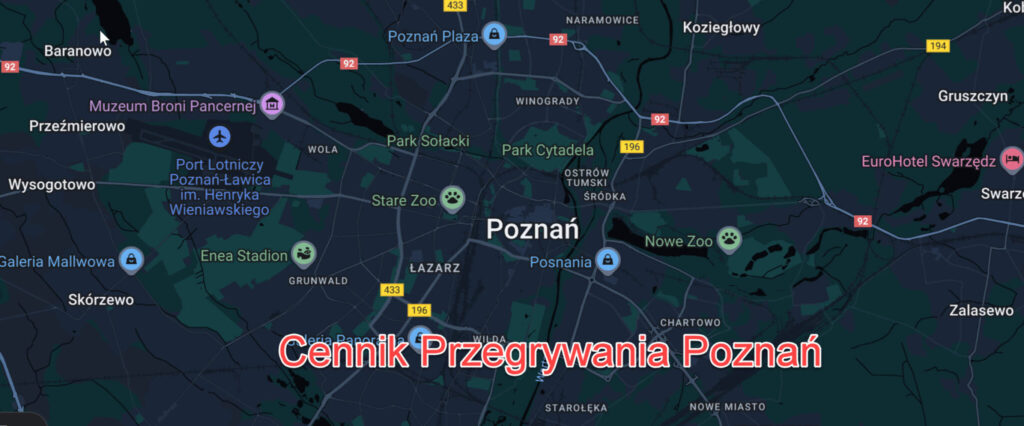 Cennik cena przegrywanie kaset Poznań