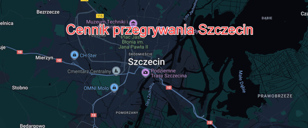 Cennik cena przegrywania kaset Szczecin