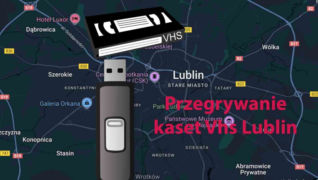 Przegrywanie kaset Vhs Lublin