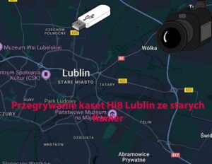 Przegrywanie kaset Hi8 Lublin