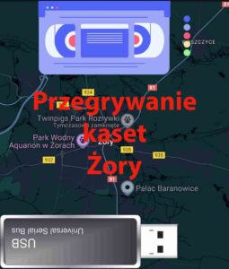 Przegrywanie kaset VHS Żory