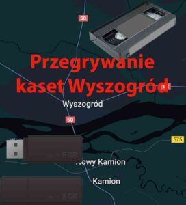 Przegrywanie kaset VHS Wyszogród