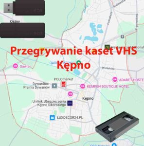 Przegrywanie kaset VHS Kępno