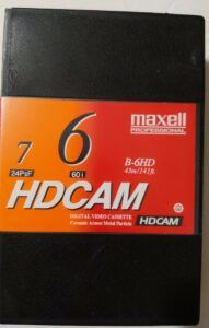 kaseta hdcam