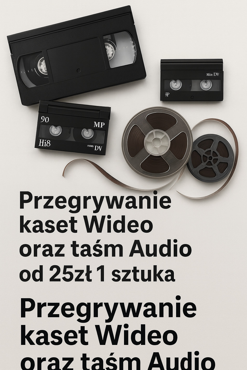 Przegrywanie kaset Wołomin